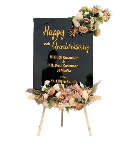 Papan Bunga Akrilik Giri
